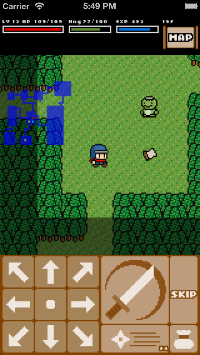 Rogue Ninja - ローグライクRPG screenshot1