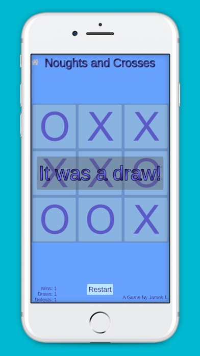 Noughts & Crosses (by James L) screenshot 3