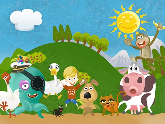 Animal Farm Friends iPad screenshot 5 - Education app