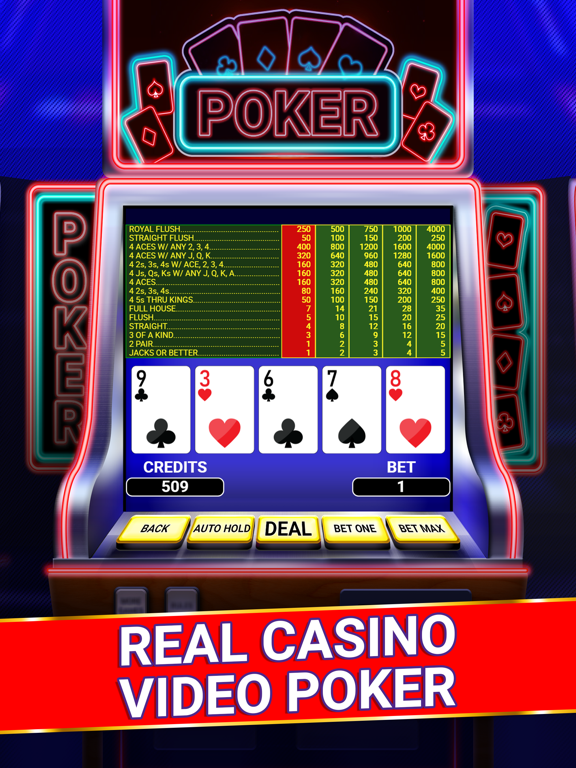 Screenshot #4 pour Video Poker : Casino Card Game