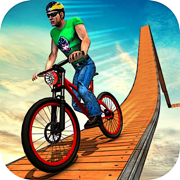 自行车游戏:极限特技摩托游戏
