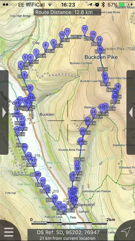 Yorkshire Dales Maps Offline screenshot 1 of 10