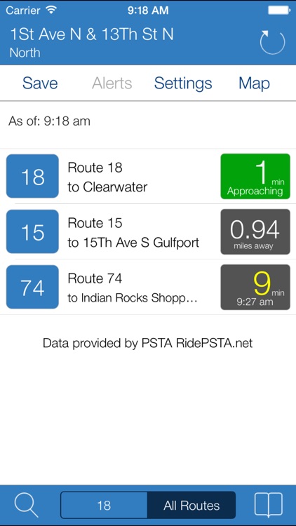 Transit Stop: PSTA Bus Tracker