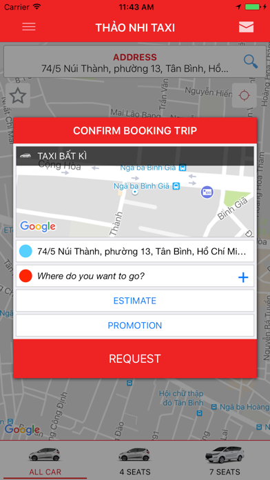 Screenshot #2 pour Taxi Thảo Nhi