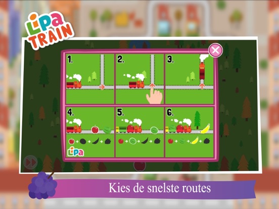 Lipa Train iPad app afbeelding 2