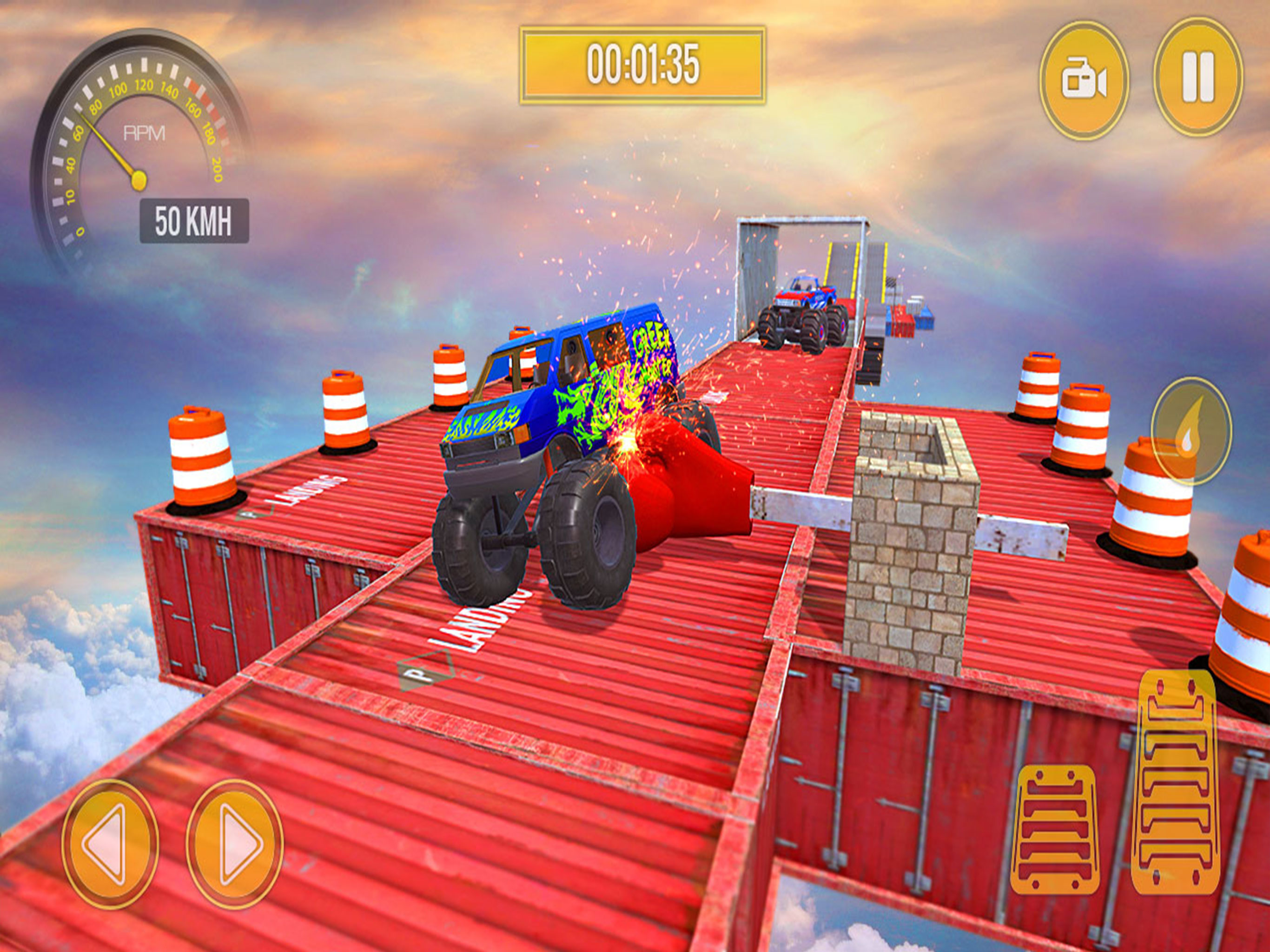 Monster Truck Stunts Challenge