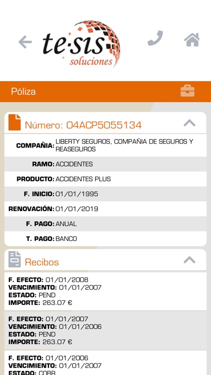 TE-SIS Seguros App