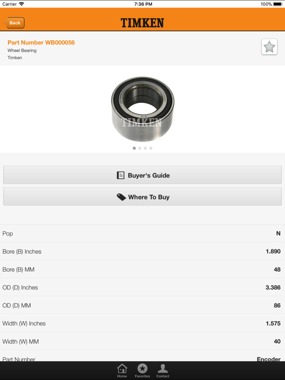 Screenshot #6 pour Timken Info
