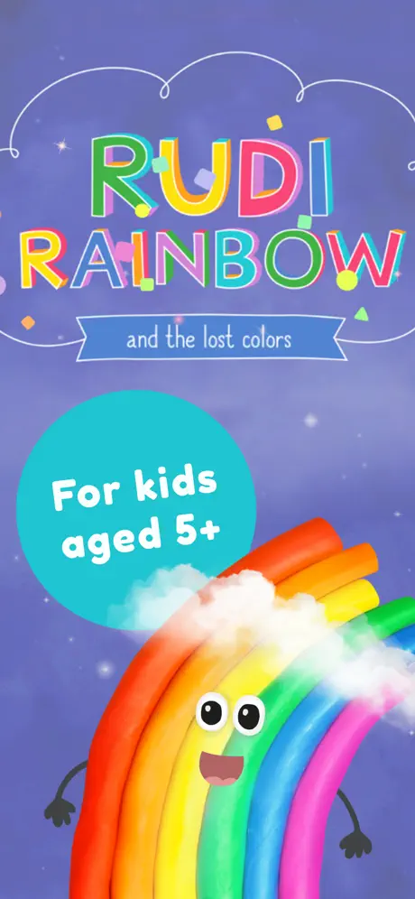 Rudi Rainbow Book For Children