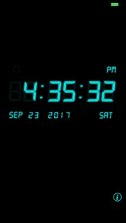 alarm night clock / music iphone screenshot 3