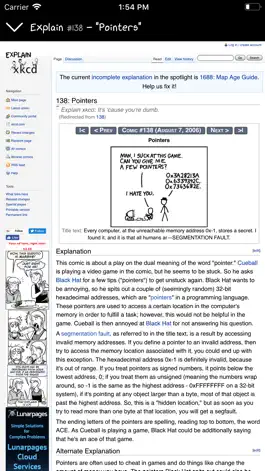 Game screenshot xkcd Lite apk