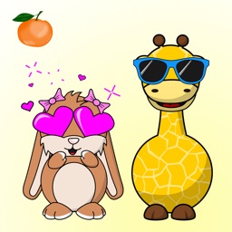 Appelsin Stickers - Animals Emoji - Animated