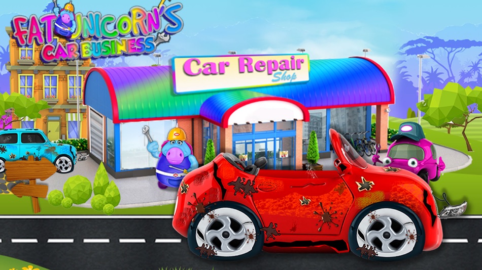 Mr. Fat Unicorn Car Mechanic - 1.0 - (iOS)