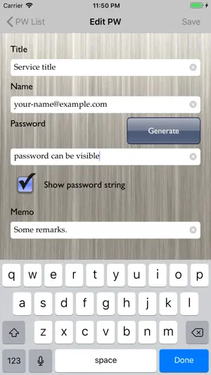 Quick Password Safe screenshot 3