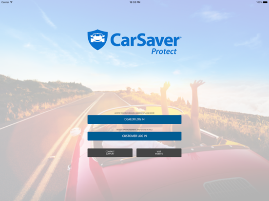 CarSaver Protect iPad screenshot 4 - Business app
