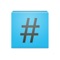 #Hashed is a simple text editor with built-in features to automatically create hashtags