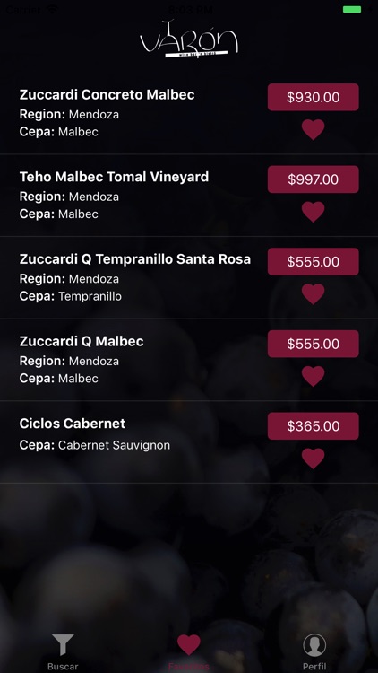 Varón Wine Bar screenshot-3