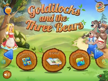 Goldilocks & the 3 Bears Book