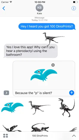 Game screenshot 100 DinoPrints hack
