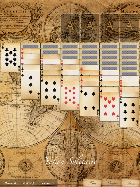 The Yukon Solitaire Game