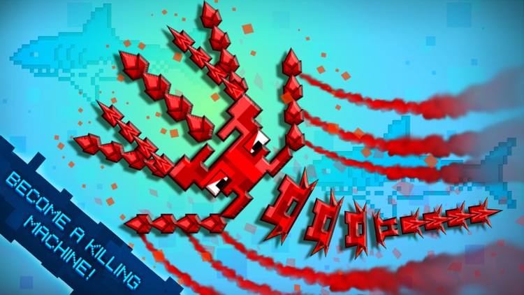 Pixel Sword Fish io screenshot-3