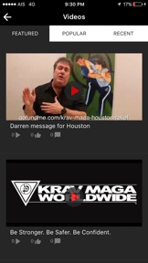 Krav Maga Worldwide, Inc. screenshot