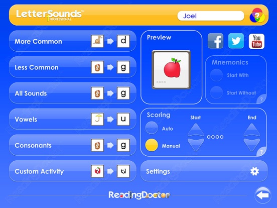 Screenshot #6 pour Letter Sounds 1 : Phonics Graphemes for Beginners