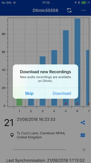 HWM DXmic Pro App screenshot 2