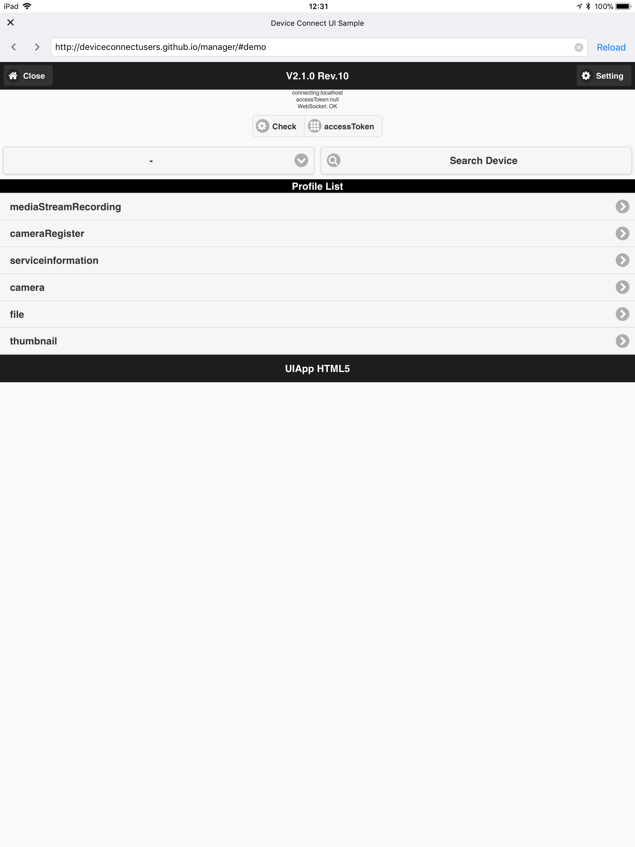 EXILIM Device Controller screenshot 4