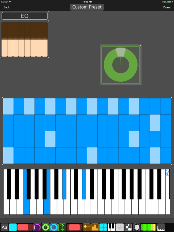 Syntien iPad screenshot 4 - Music app