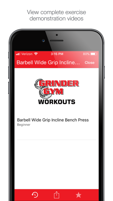 Grinder Gym Workoutsのおすすめ画像3