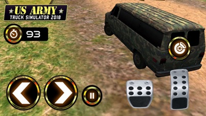 US Army Cargo Driver 3D screenshot 2