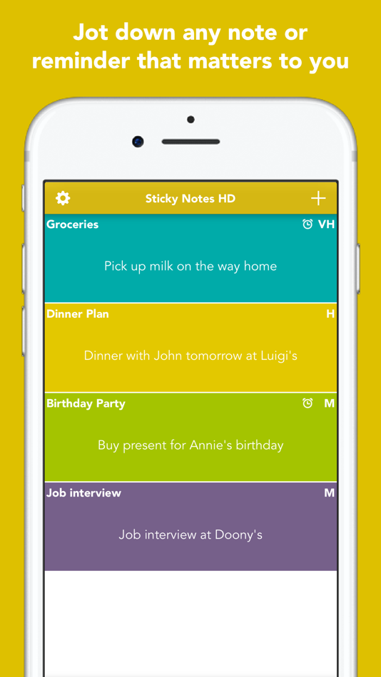 #1. Sticky Notes HD (iOS) 由: Thomas Tsopanakis