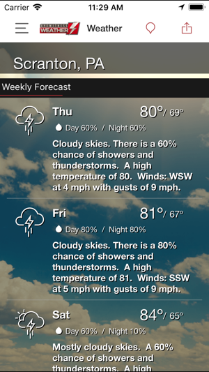 Eyewitness Weather WBRE WYOU(圖3)-速報App