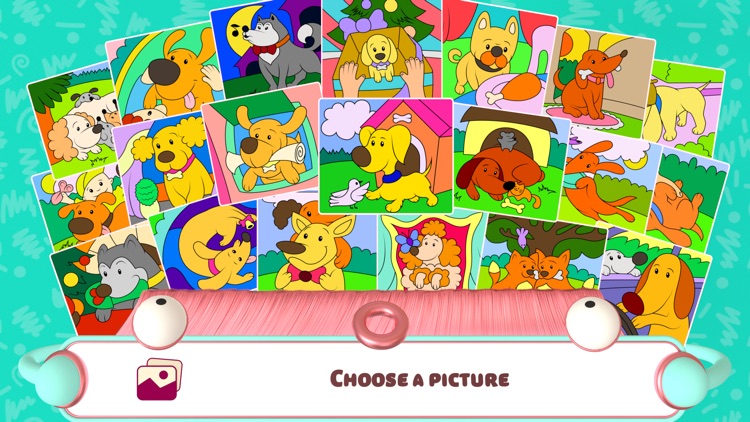 Color by Numbers - Dogs + screenshot-0