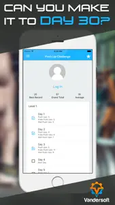 30 Day Push Up Challenge - Arm & Bicep Workouts screenshot #2 for iPhone