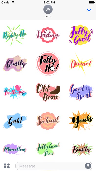 The Queens English Stickers screenshot 2