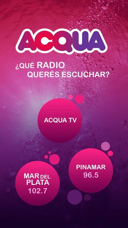 Acqua Pop Life FM