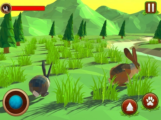 Poly Art Rabbit Simulator