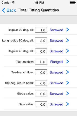 HVAC Pipe Sizer - Gas Low screenshot 3