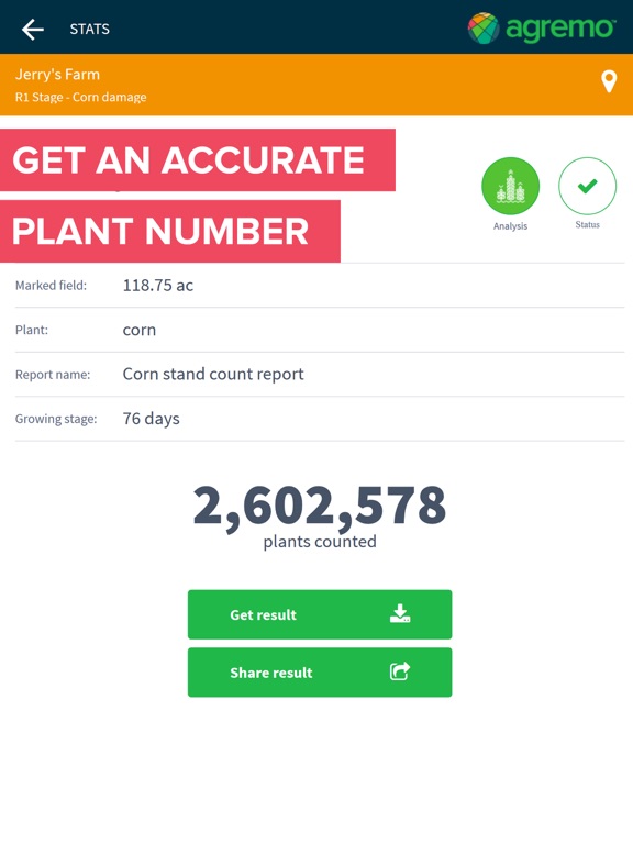 Agremo: Drone Map Analysis iPad screenshot 2 - Business app