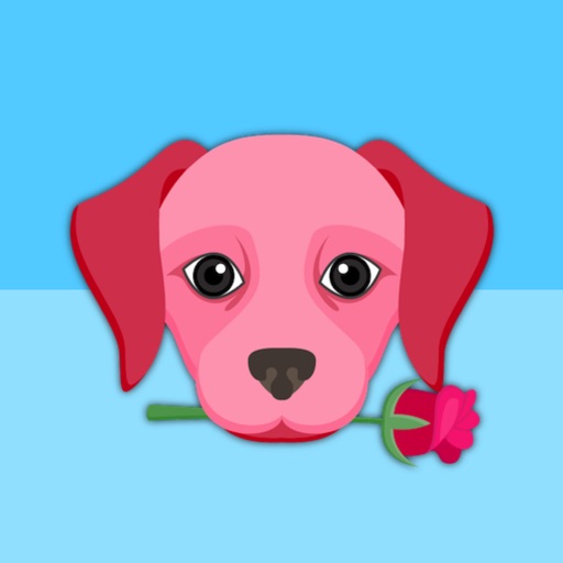 Valentine's Day Labrador icon