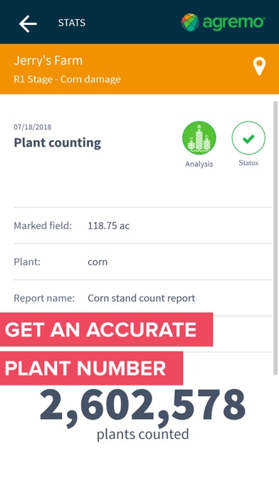 Agremo: Drone Map Analysis iPhone screenshot 2 - Business app