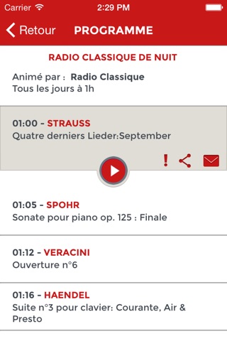 Radio Classique screenshot 3