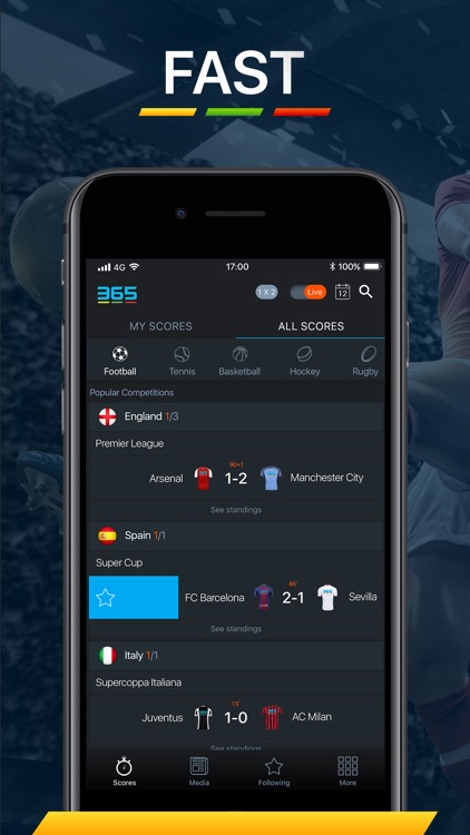 365Scores - Live Scores screenshot-0