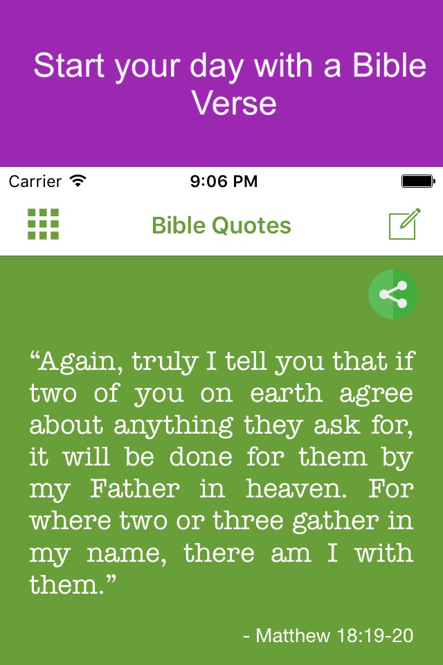 Daily Holy Bible Verses & word screenshot 2