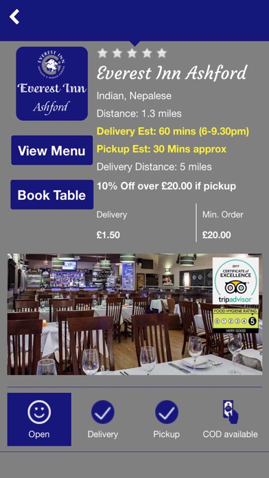 Everest Inn Ashford screenshot 3