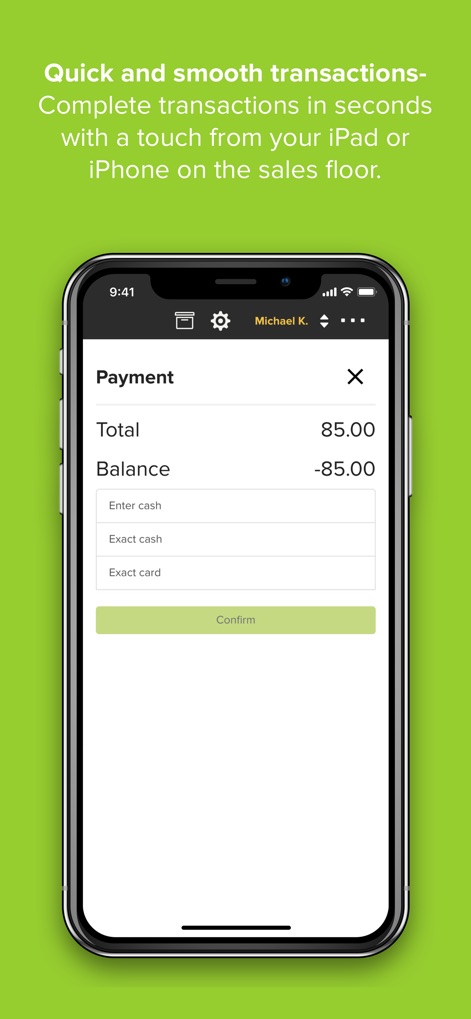 Point of Sale (POS) - Wirtschaft-App | MWM
