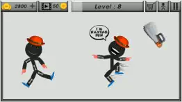 kill stickman hero destruction iphone screenshot 1