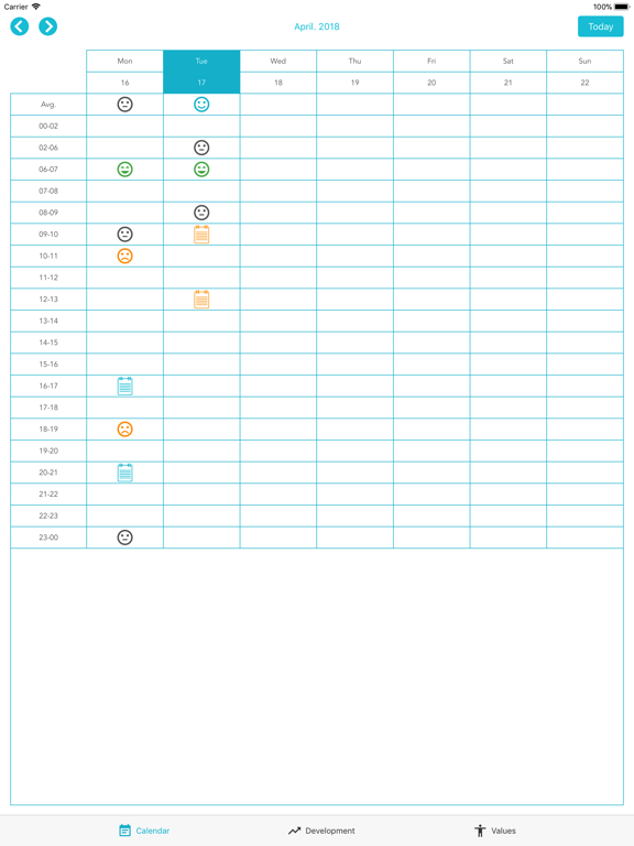 Screenshot #5 pour Mood-Diary